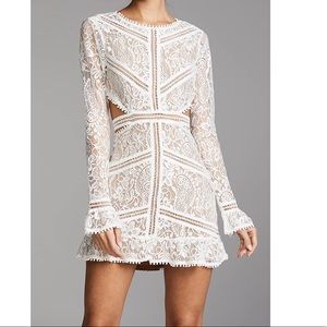 For Love & Lemons Emerie Cutout Dress